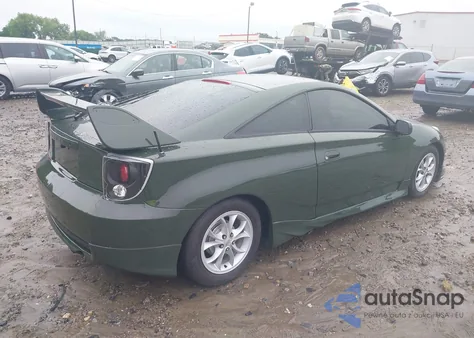 2000 Toyota Celica Gt из США, поврежденный, VIN JTDDR32T1Y0036632
